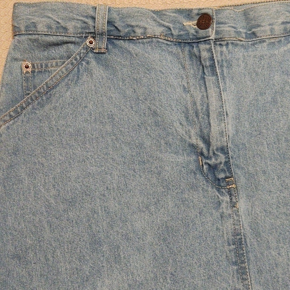 Bill Blass 90s Women's Denim Skirt
